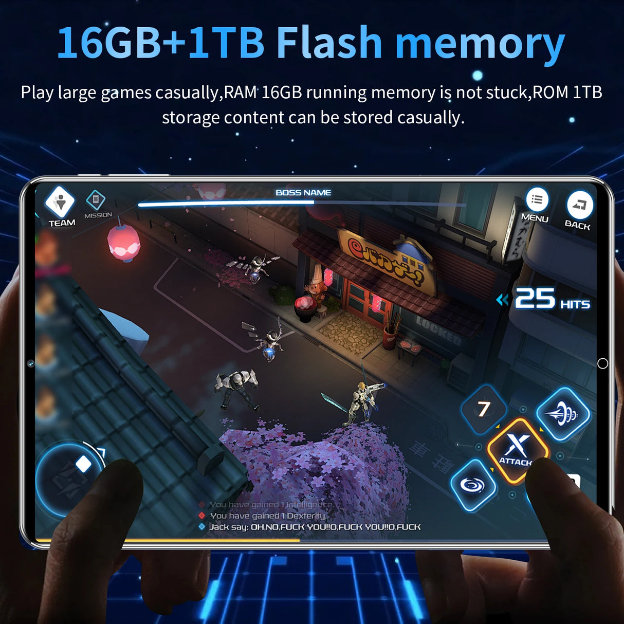 Tablette Android 13.0 de 10,36 pouces, version mondiale 2025, 16 Go de RAM, 1 To de ROM, 16 MP, 32 MP, 12 000 mAh, réseau Bluetooth, 5G, Wi-Fi