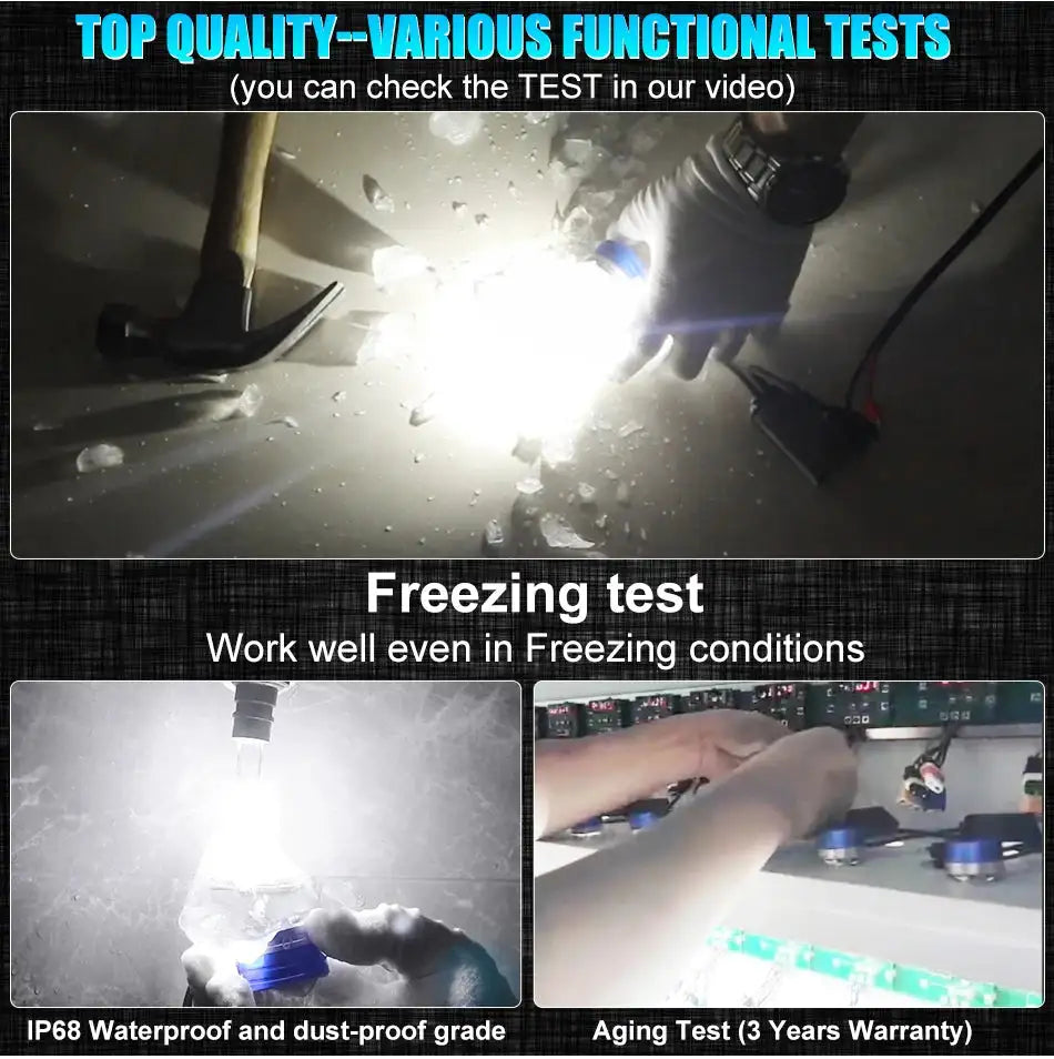 H7 H4 H11 Led Headlight High Power 9084 CSP Canbus H1 H8 9005 HB3 9006 HB4 9012 HIR2 Turbo Lamp Car Led Headlamp Fog Light 6000K - Lootquake