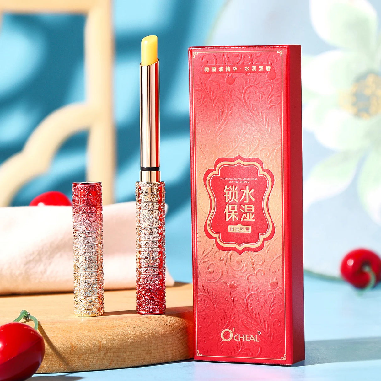 O‘CHEAL Moisturizing Lip Balm Long Lasting Nutritious Lipstick Temperature Change Care Magical Hydrating Lips Gloss Mask