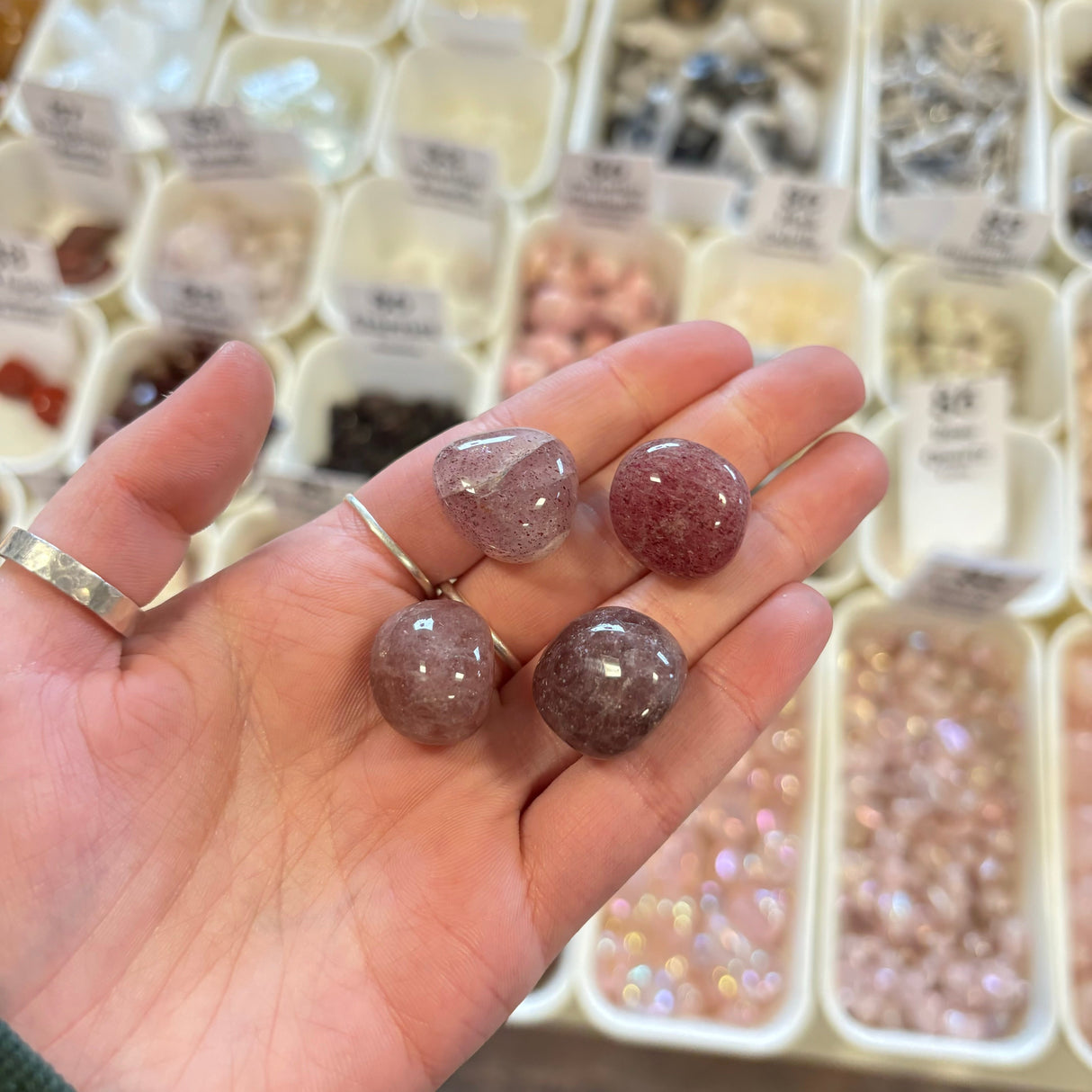 Cuarzo Fresa (Imaginación) Pulido