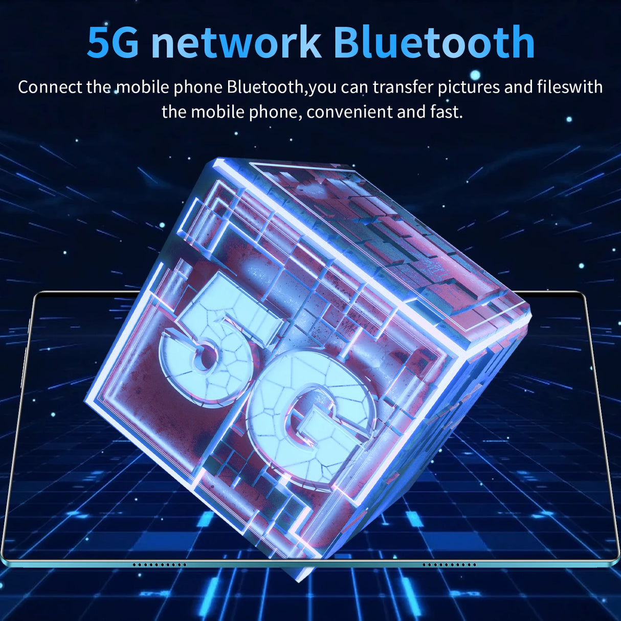 Tablette Android 13.0 de 10,36 pouces, version mondiale 2025, 16 Go de RAM, 1 To de ROM, 16 MP, 32 MP, 12 000 mAh, réseau Bluetooth, 5G, Wi-Fi