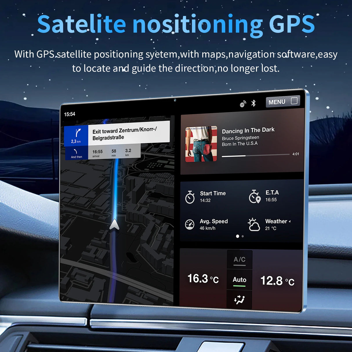 Tablette Android 13.0 de 10,36 pouces, version mondiale 2025, 16 Go de RAM, 1 To de ROM, 16 MP, 32 MP, 12 000 mAh, réseau Bluetooth, 5G, Wi-Fi