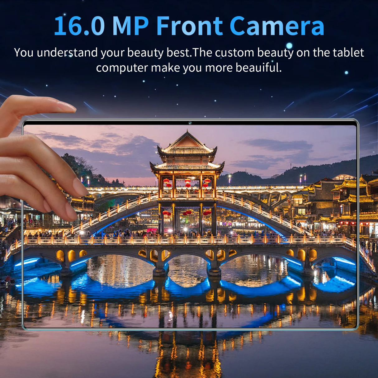 Tablette Android 13.0 de 10,36 pouces, version mondiale 2025, 16 Go de RAM, 1 To de ROM, 16 MP, 32 MP, 12 000 mAh, réseau Bluetooth, 5G, Wi-Fi