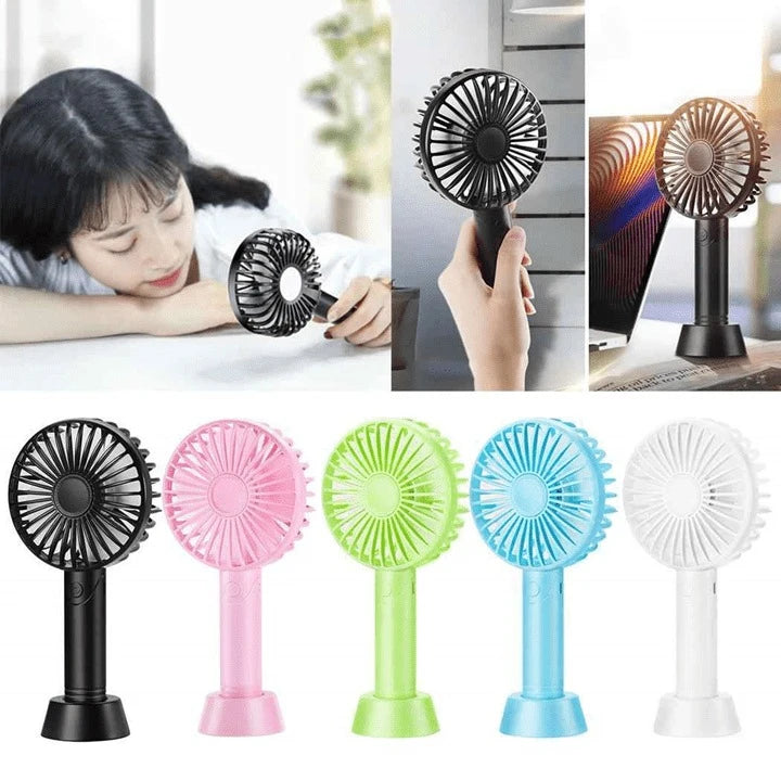 Mini ventilateur portable de maison et table USB rechargeable OFFERT !!