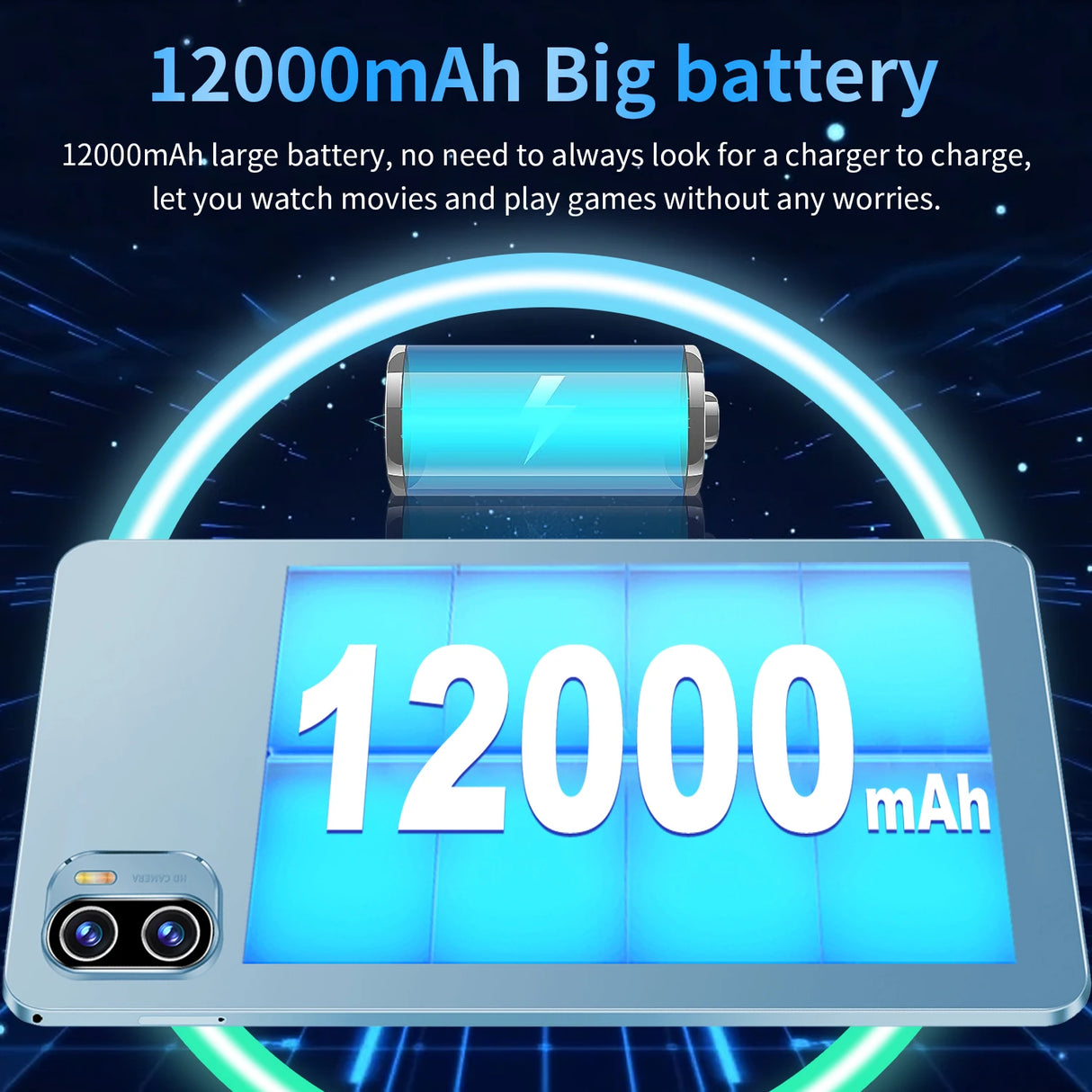 Tablette PC originale de 10,36 pouces, 16 Go de RAM, 1 To de ROM, Android 13.0, double SIM, 10 cœurs, 12 000 mAh, Bluetooth, Wi-Fi, réseau 5G, 2025