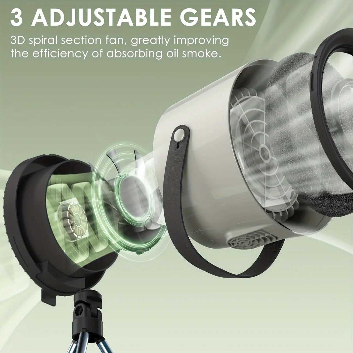 Hottes de cuisine de bureau USB, ventilateur d'extraction portable alimenté par USB, petite hotte de cuisine, extracteur de barbecue, grande hotte aspirante