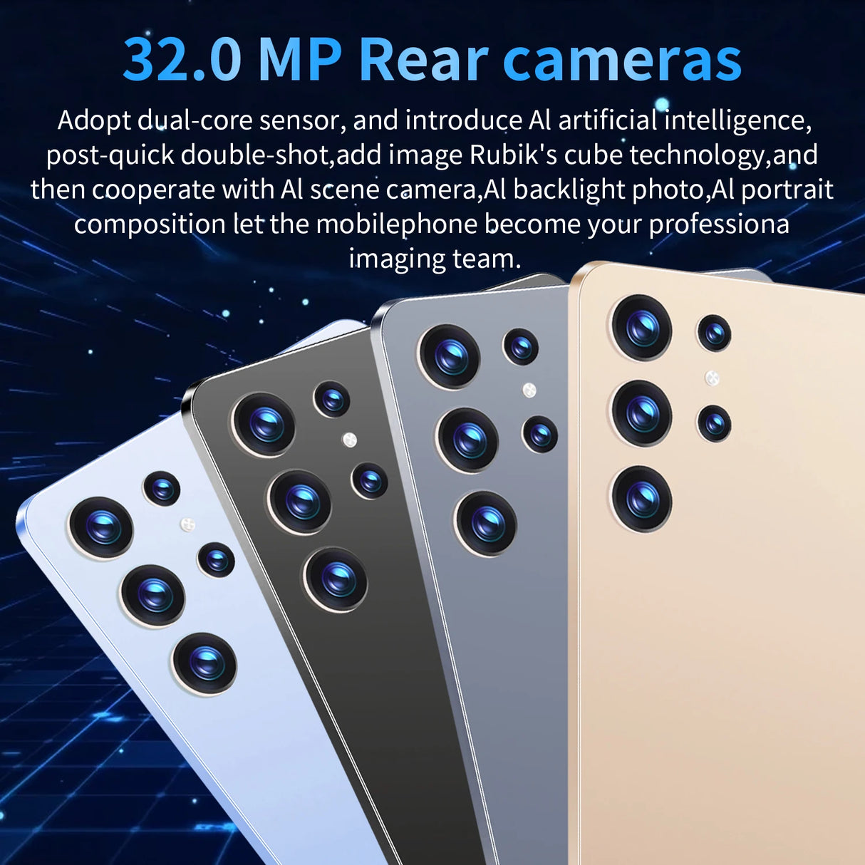 Tablette Android 13.0 de 10,36 pouces, version mondiale 2025, 16 Go de RAM, 1 To de ROM, 16 MP, 32 MP, 12 000 mAh, réseau Bluetooth, 5G, Wi-Fi