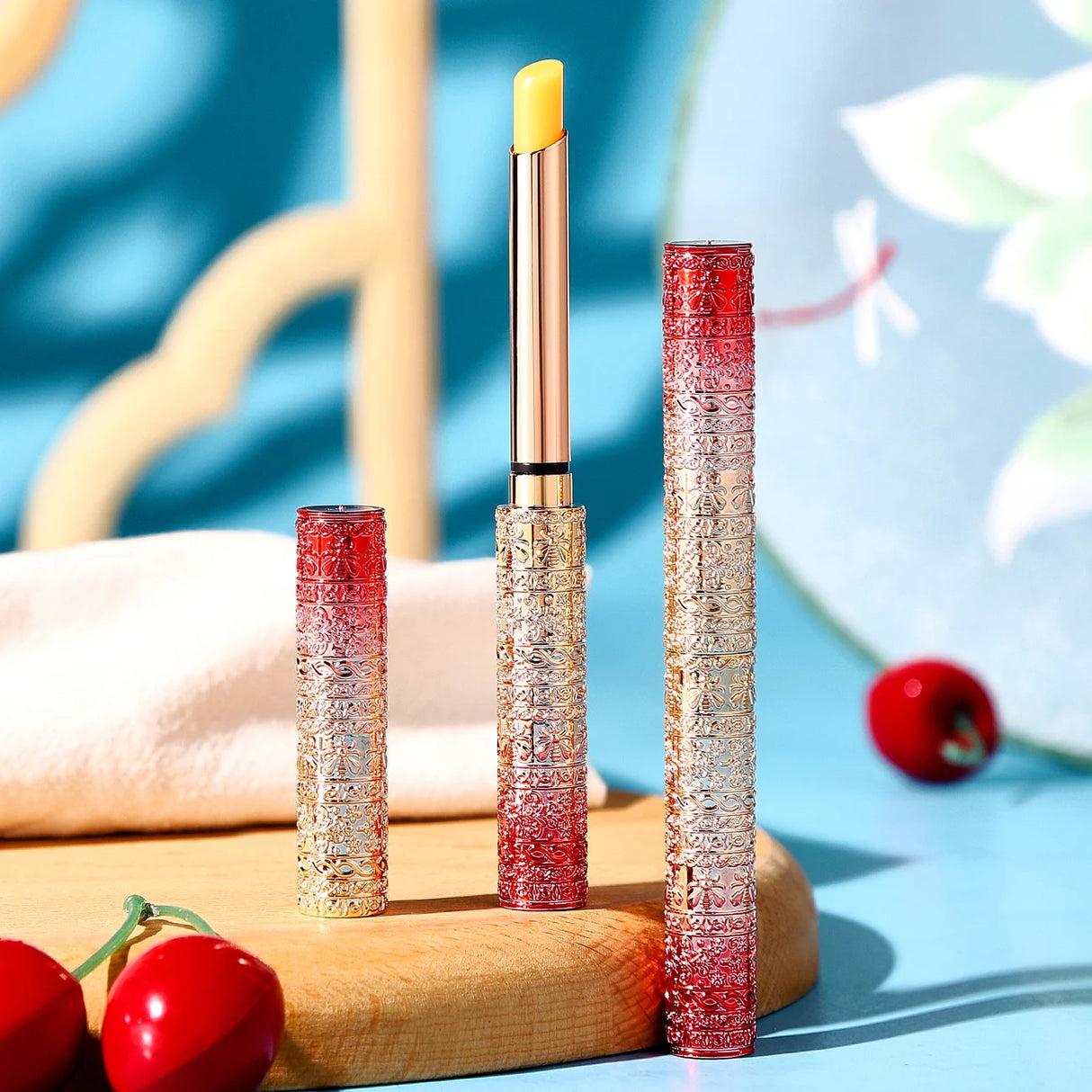 O‘CHEAL Moisturizing Lip Balm Long Lasting Nutritious Lipstick Temperature Change Care Magical Hydrating Lips Gloss Mask