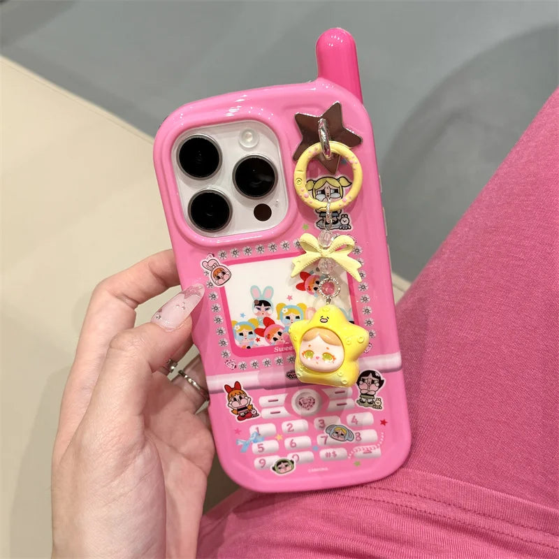 Funda para teléfono móvil con dibujos kawaii