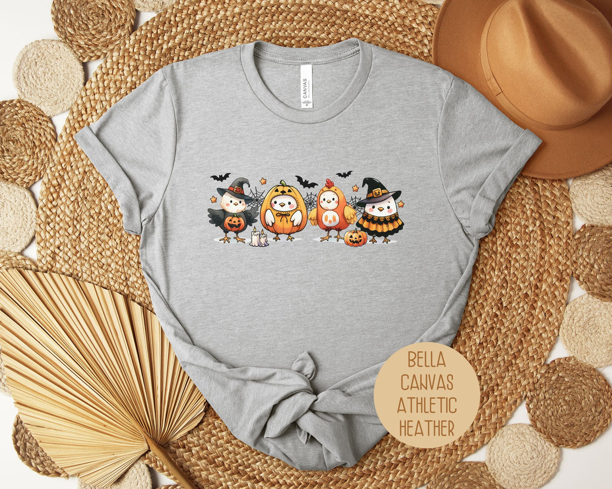 Chickens in Halloween Costumes Shirt-1
