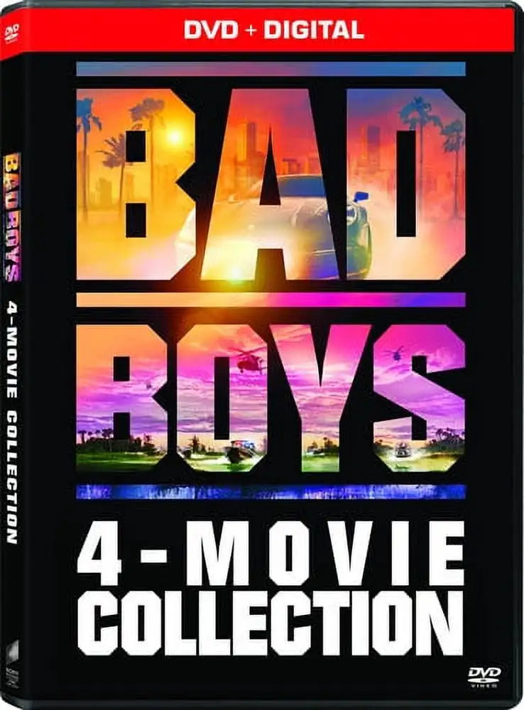 Bad Boys: 4-Movie Collection (DVD + Digital Copy), Sony Pictures, Acti - Lootquake
