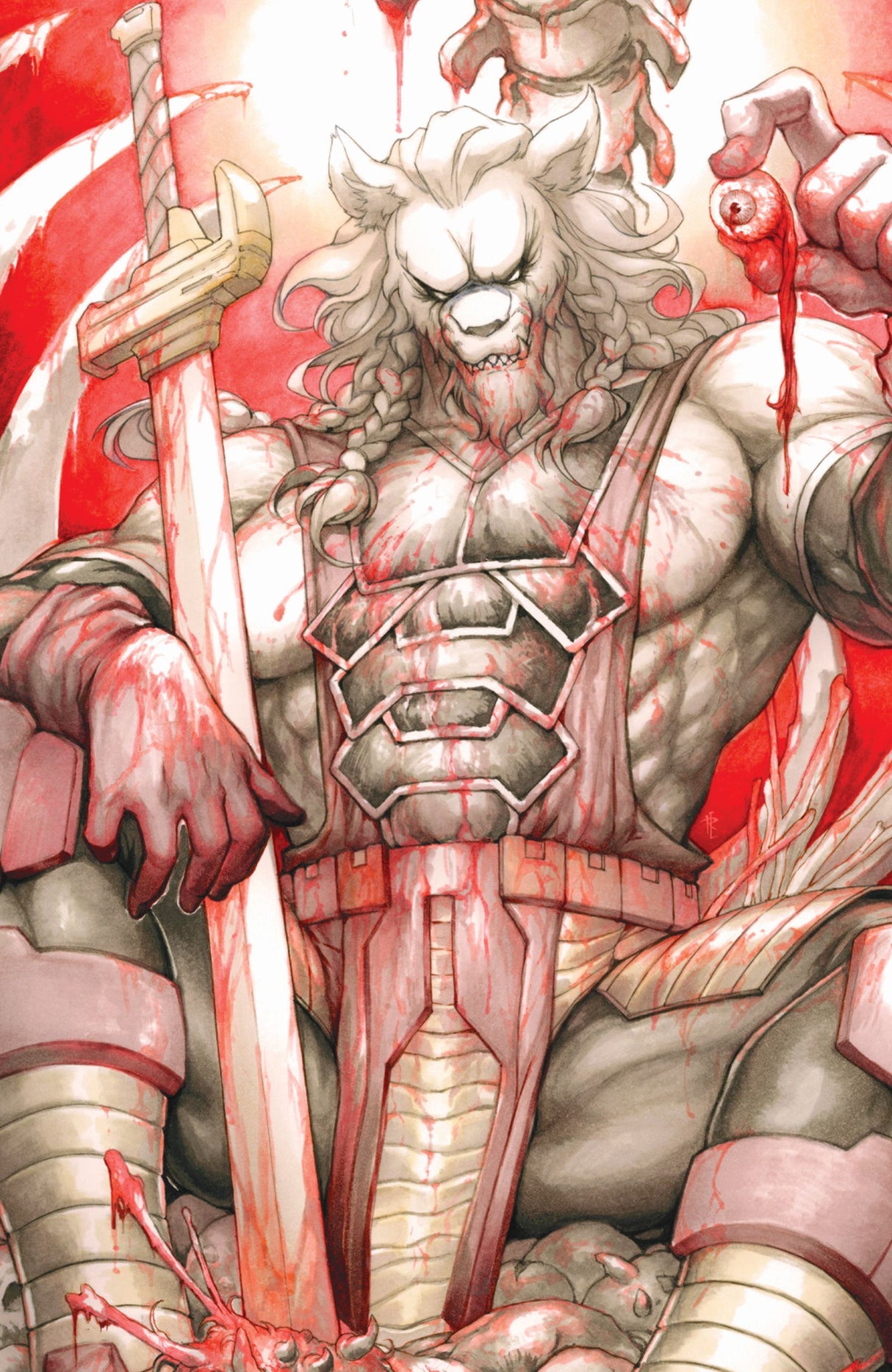 Battle Beast #2 AC Comics Rachta Lin Exclusive Virgin Cover