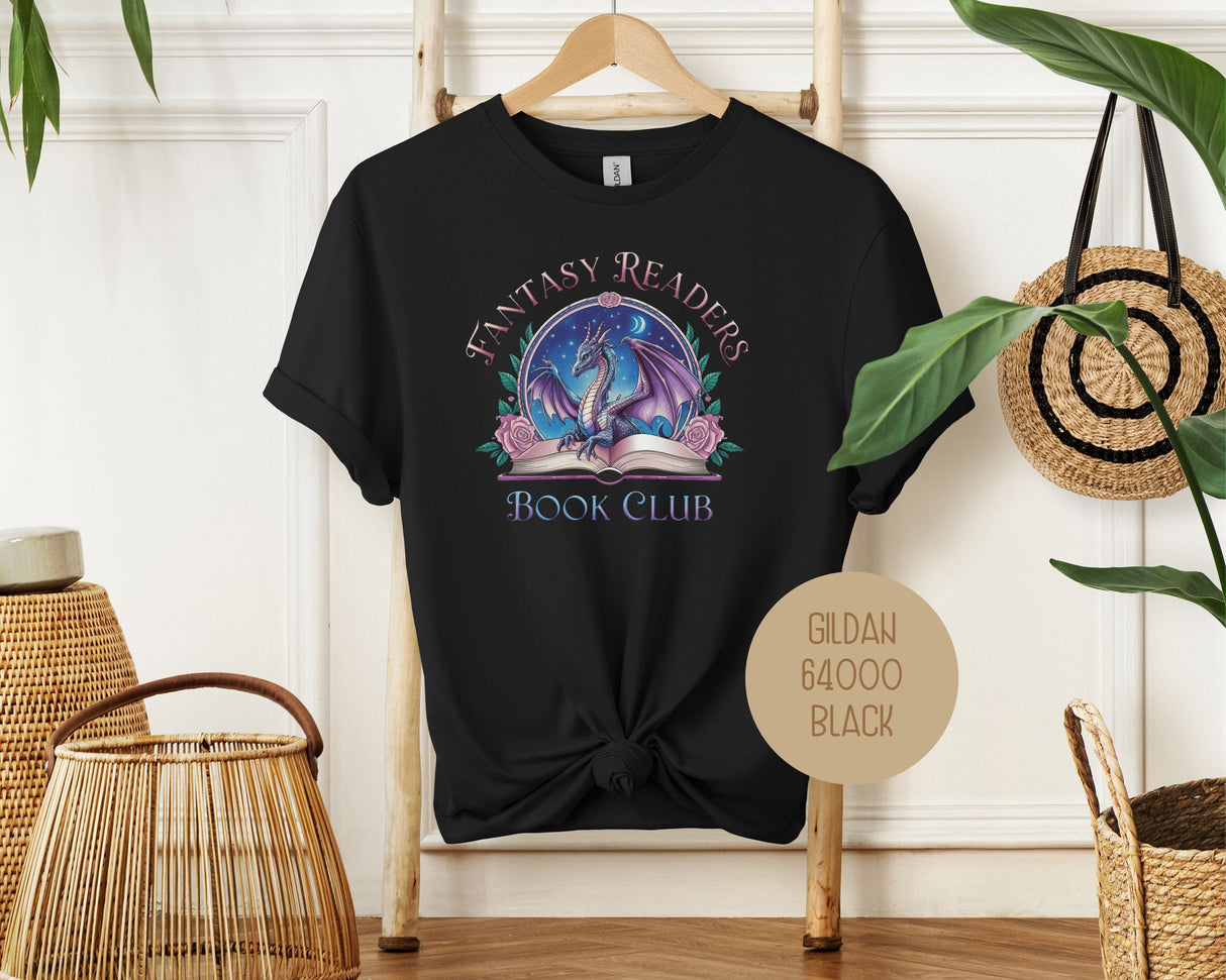 Fantasy Readers Book Club Shirt-0