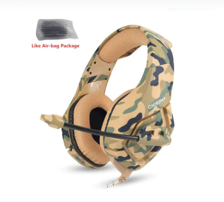 Camouflage Gaming Headphones - Lootquake