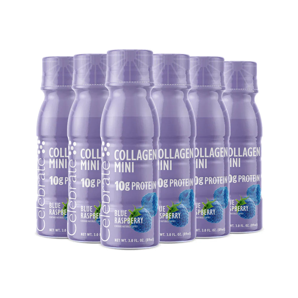 Mini shots de proteína de colágeno de 10 g - Celebra