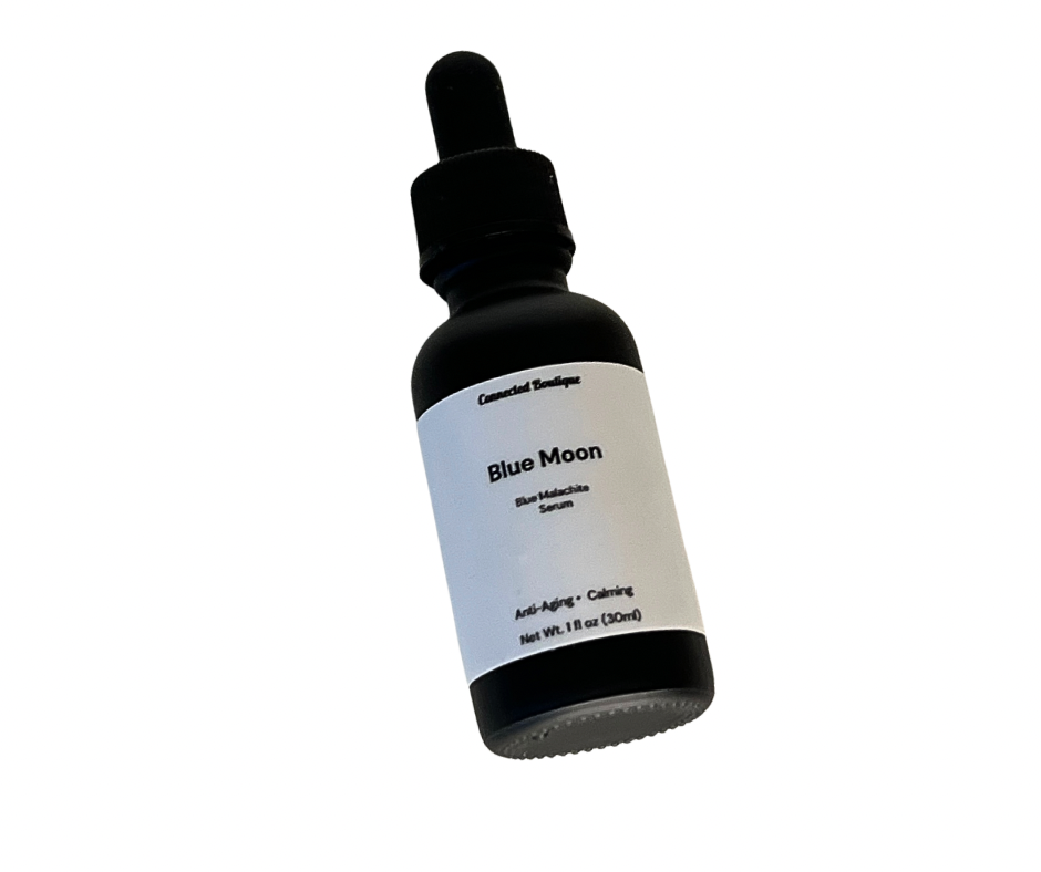 Blue Moon - Blue Malachite facial serum with collagen & hyaluronic acid