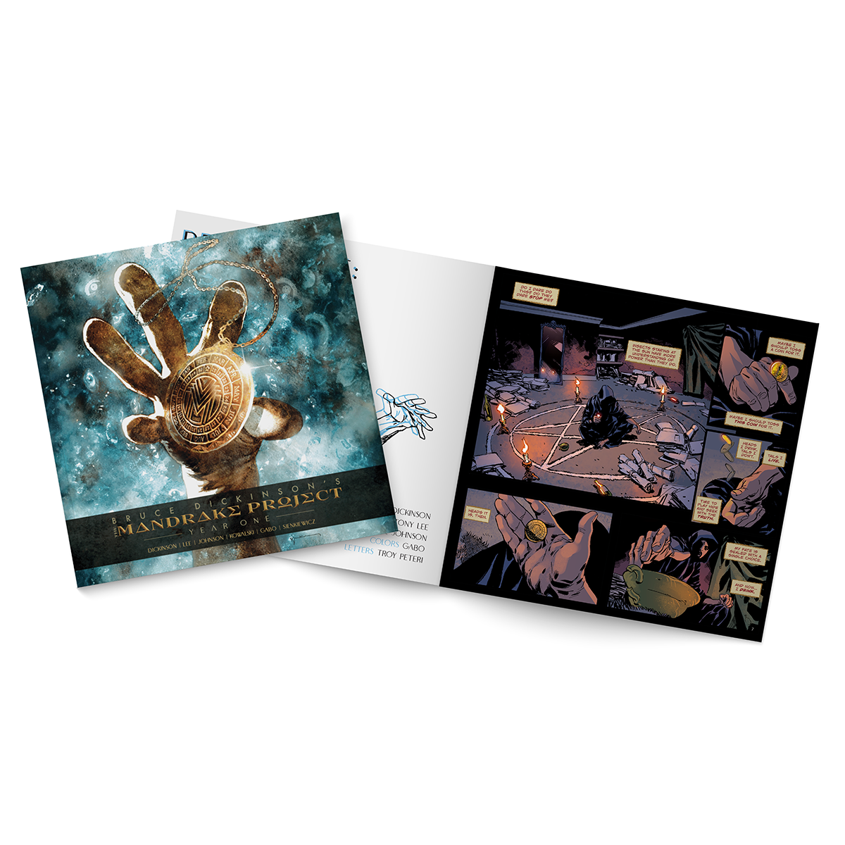 BRUCE DICKINSON'S THE MANDRAKE PROJECT: YEAR ONE (Platinum Signed Edition)