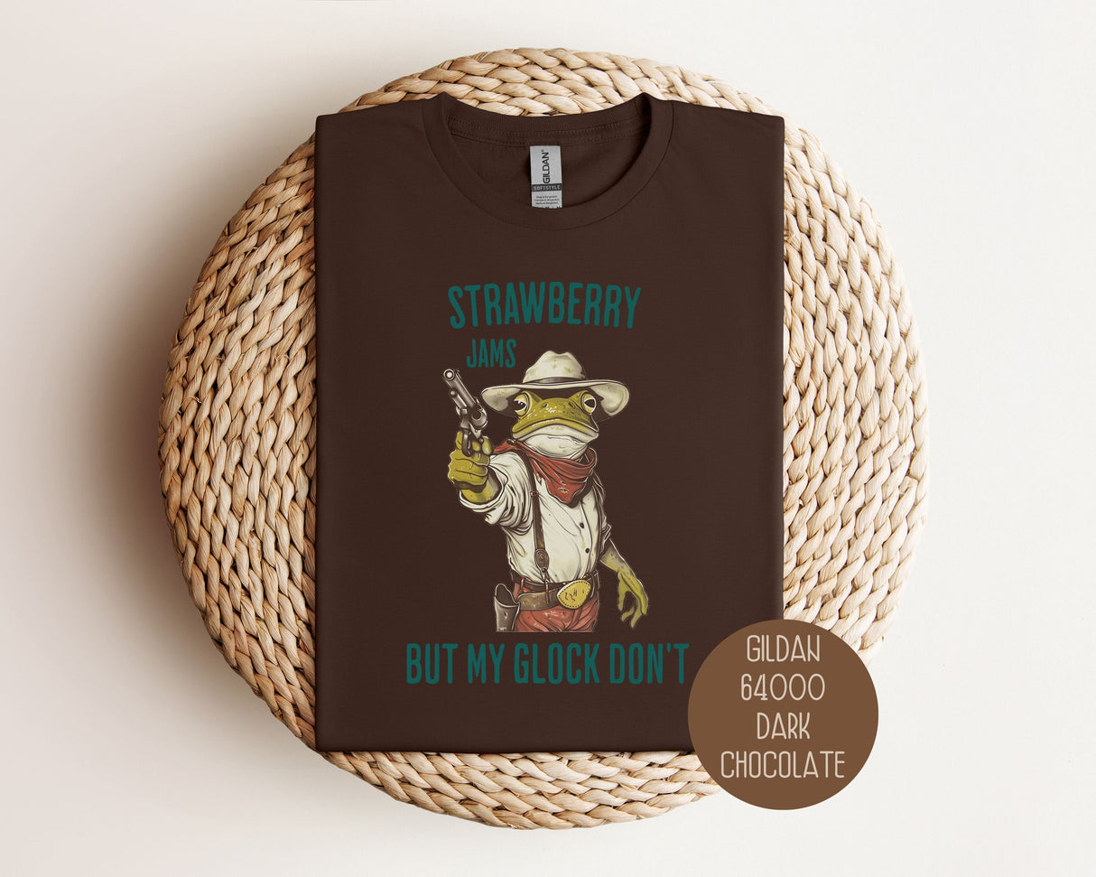 Strawberry Jams But My Glock Don't Shirt-6