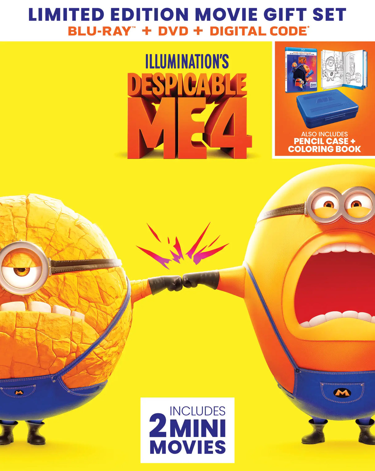 Despicable Me 4 Limited Edition Movie Gift Set (Walmart Exclusive) (Bl - Lootquake