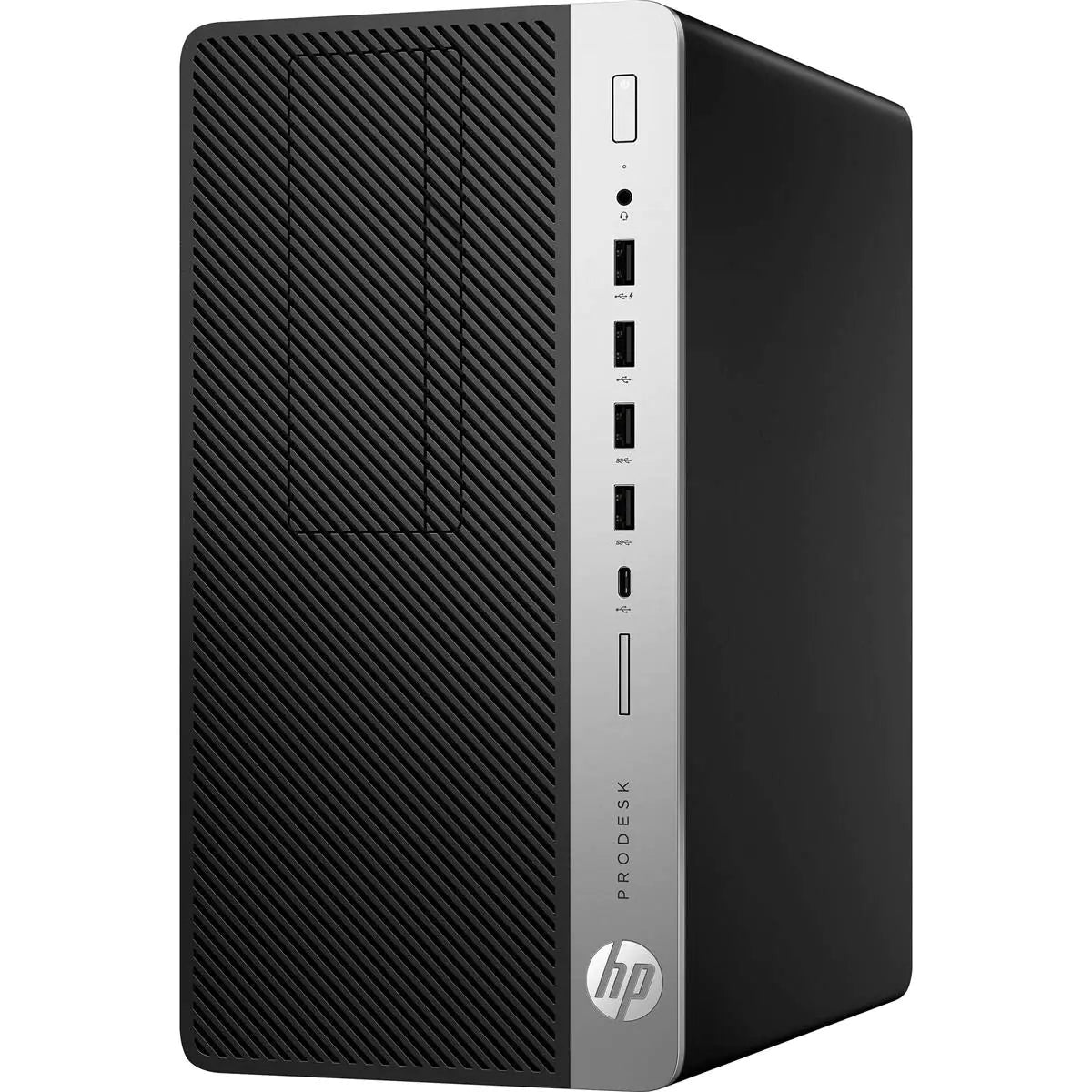 HP Business Desktop ProDesk 600 G3 Desktop Computer - Intel Core i5 (7th Gen) i5-7500 3.40 GHz - 8 GB DDR4 SDRAM - 1 TB HDD - Windows 10 Pro 64-bit - Micro Tower - Jet Black - DVD-Writer DVD177; - Lootquake