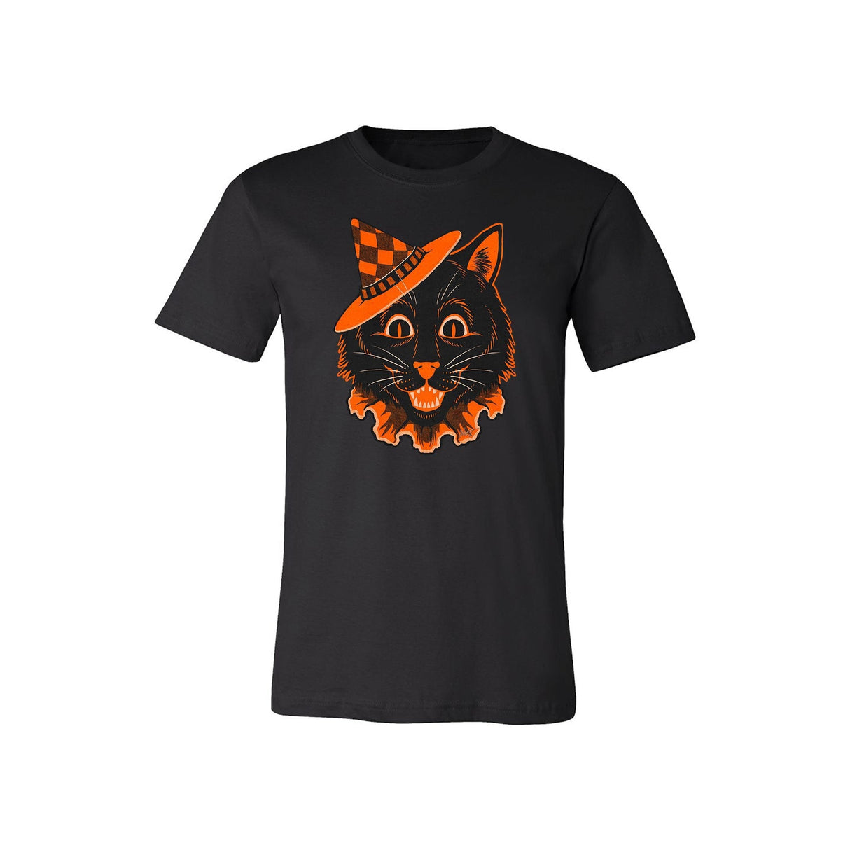 Camiseta unisex de gato negro