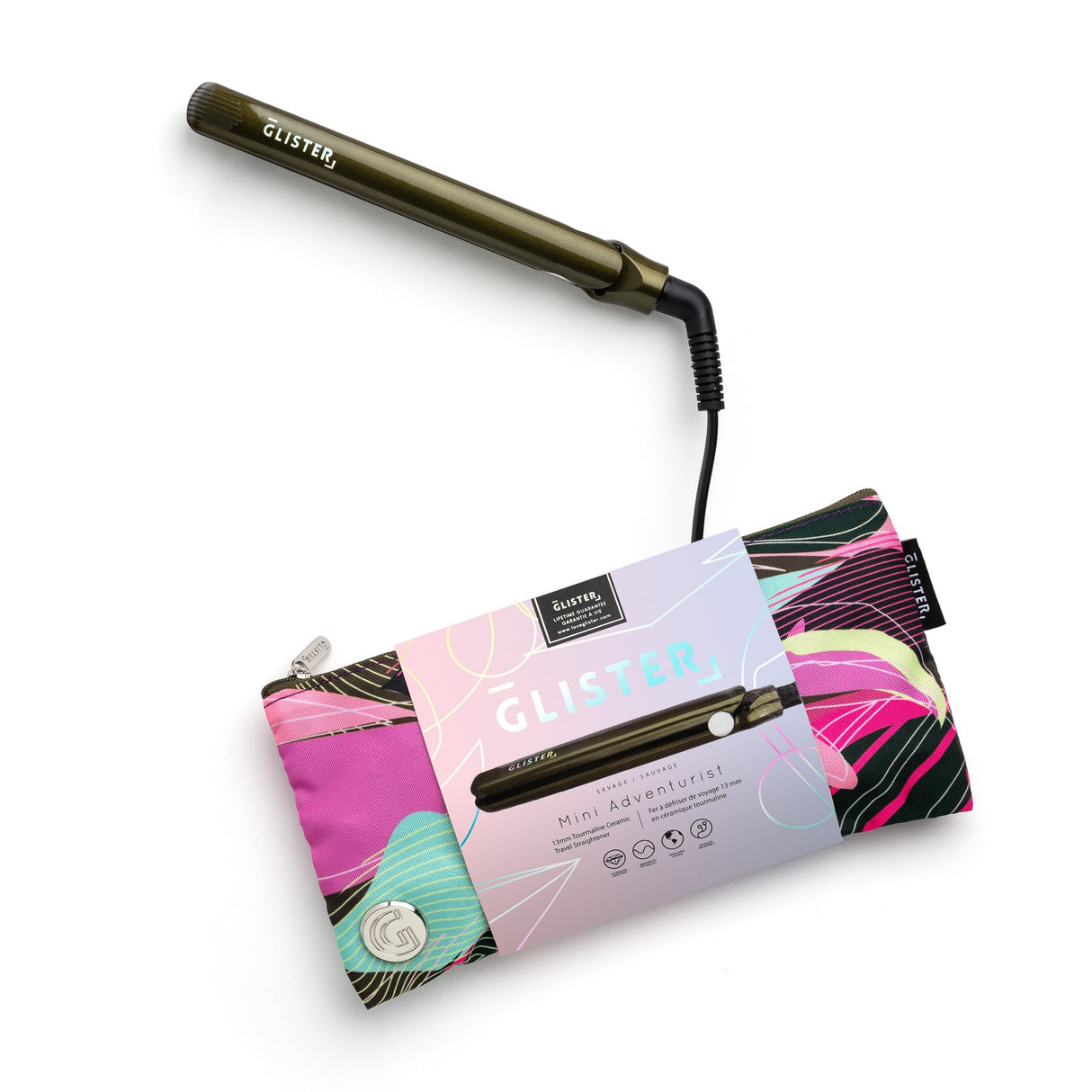 Mini Adventurist Flat Iron (with Travel Carrying Bag)