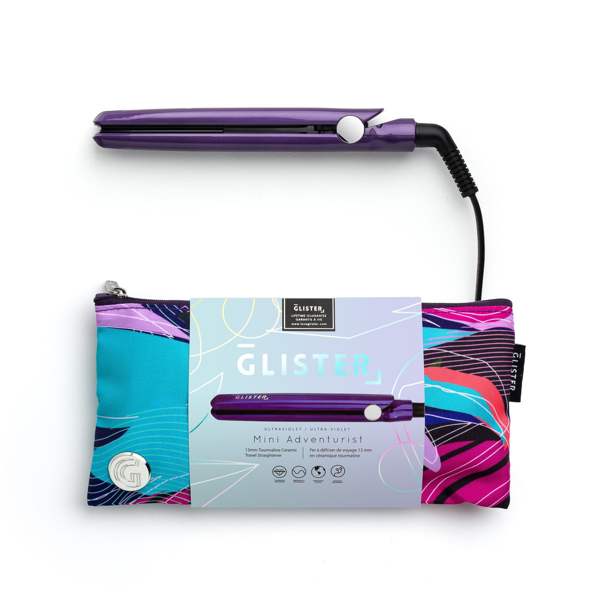 Mini Adventurist Flat Iron (with Travel Carrying Bag)