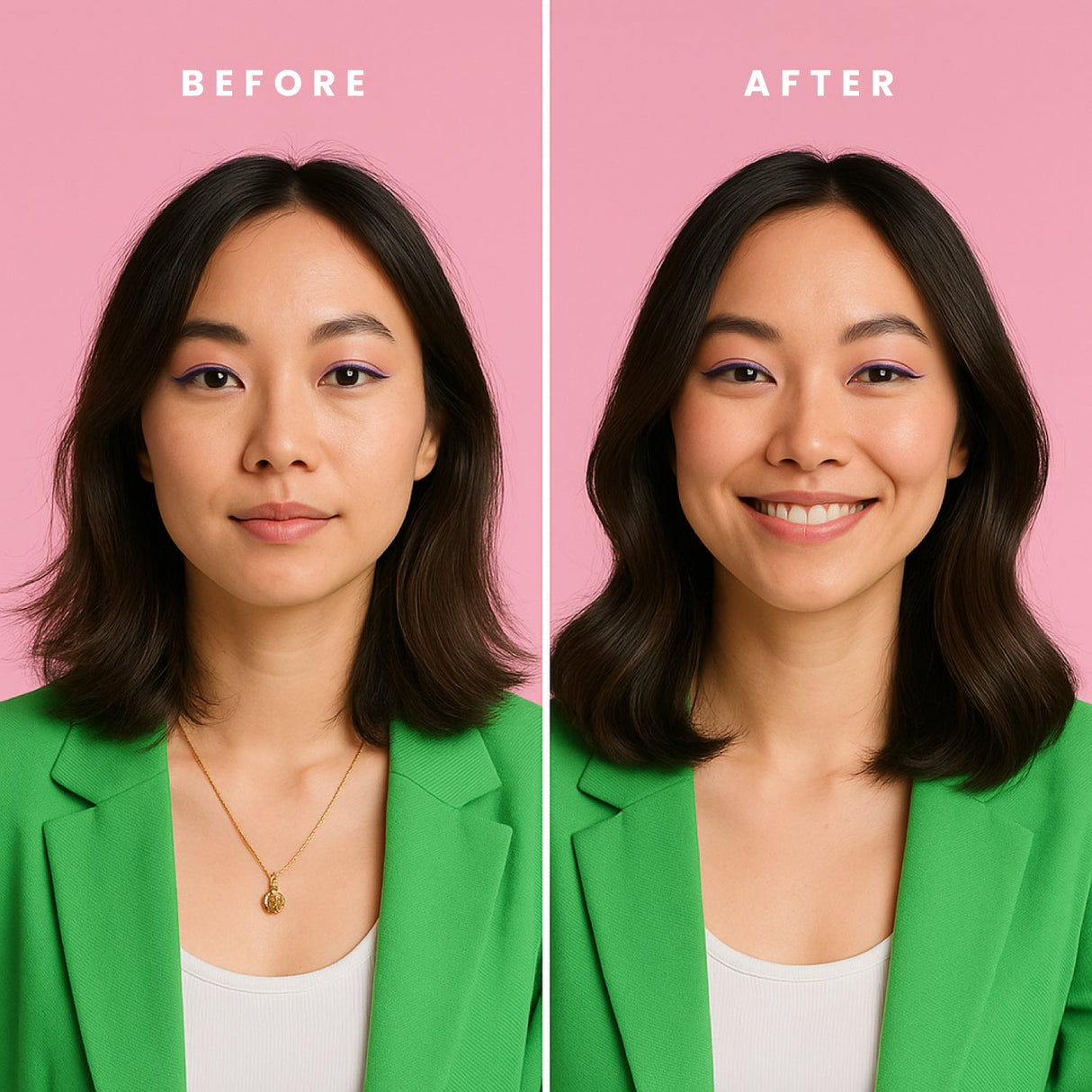 Foldable Hot Brush with Anti-Frizz Smoothing System