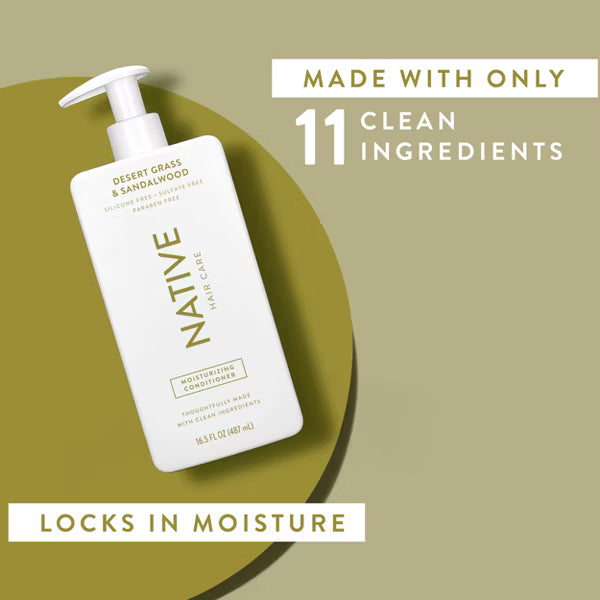 NATIVE Desert Grass & Sandalwood Moisturizing Conditioner
