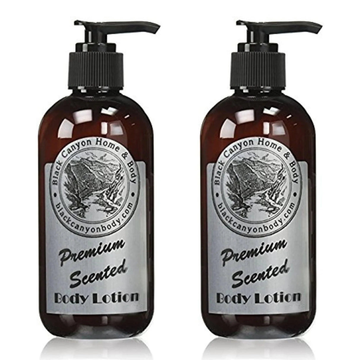 Black Canyon Luxury Body Lotion - Ginseng & Ginger Infusion with Lanolin & Jojoba Oil, 16 Oz (2 Pack)