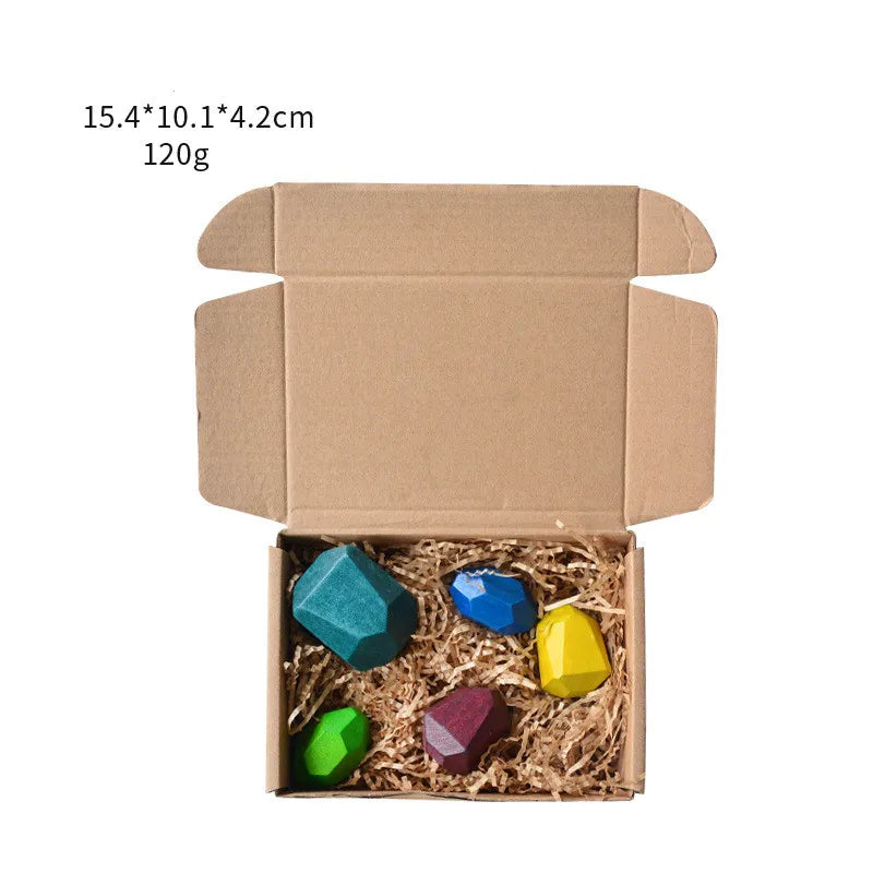 Children's colorful Jagged Stone Toys - Lootquake