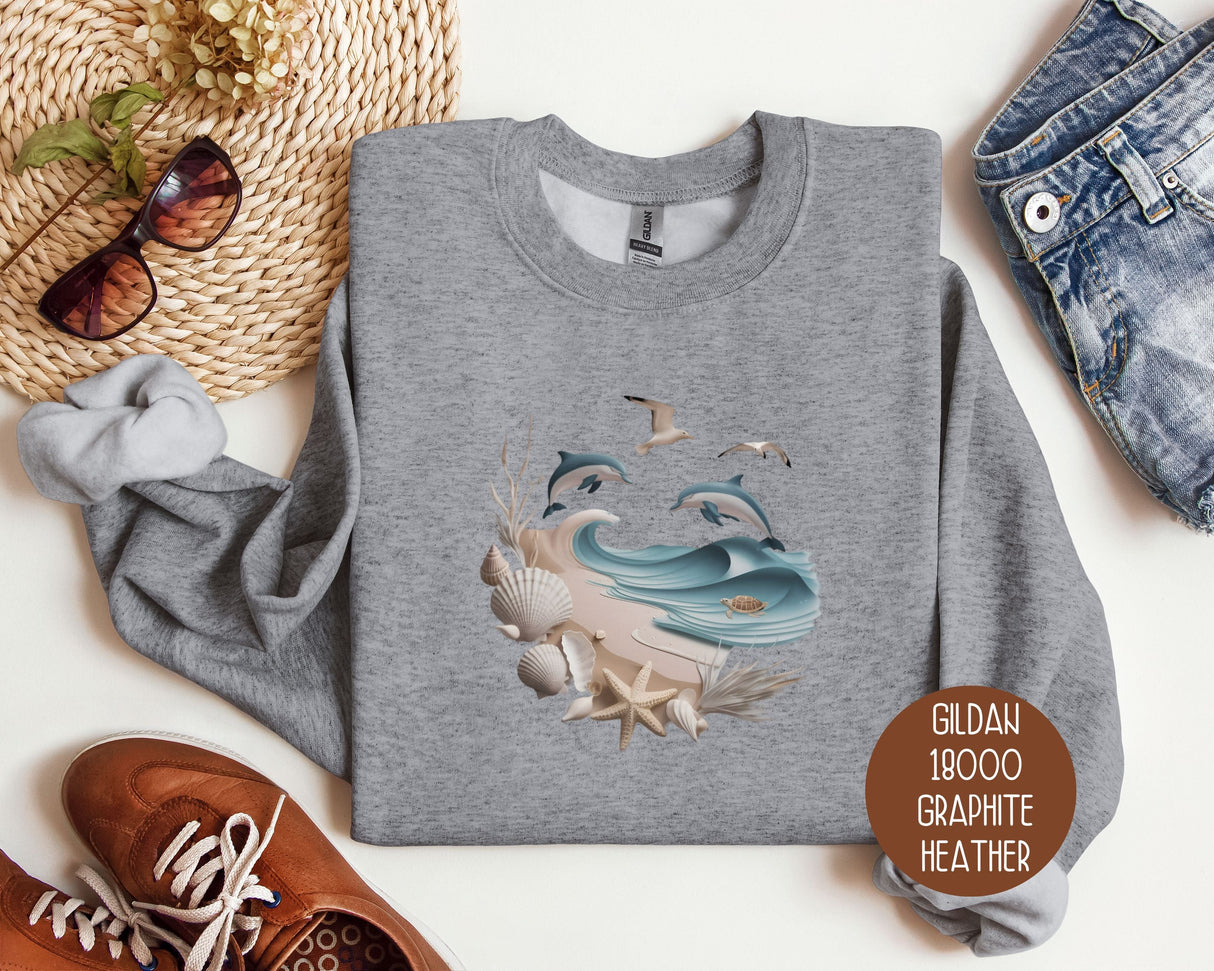 Cute Dolphin Sweatshirt