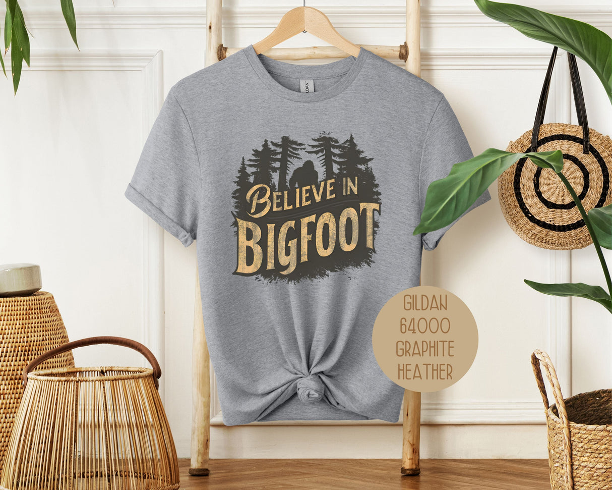 I Believe in Bigfoot Shirt-2