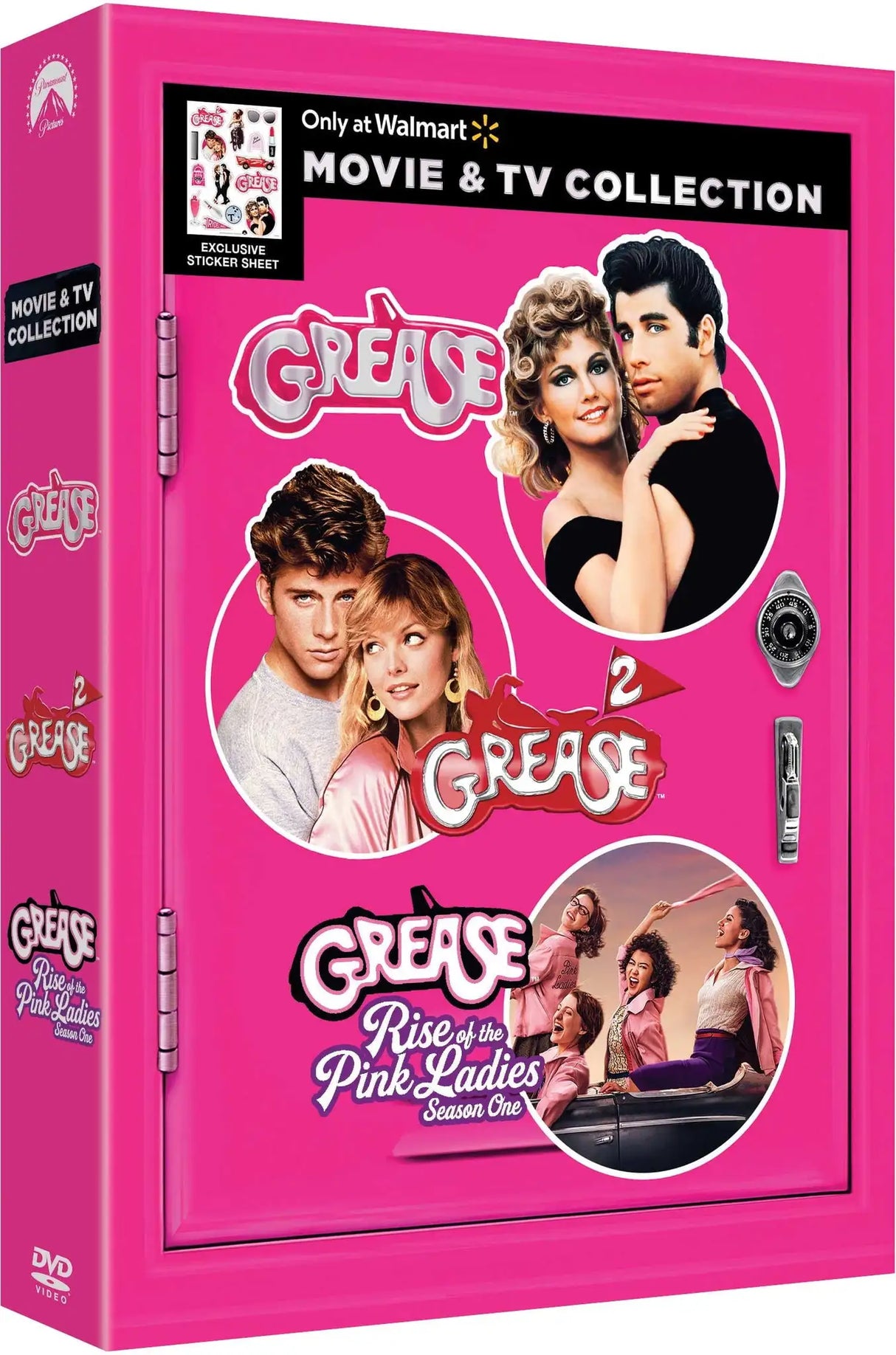 Grease 1&2/Rise of the Pink Ladies S1 TV & Movie Collection (DVD) - Lootquake