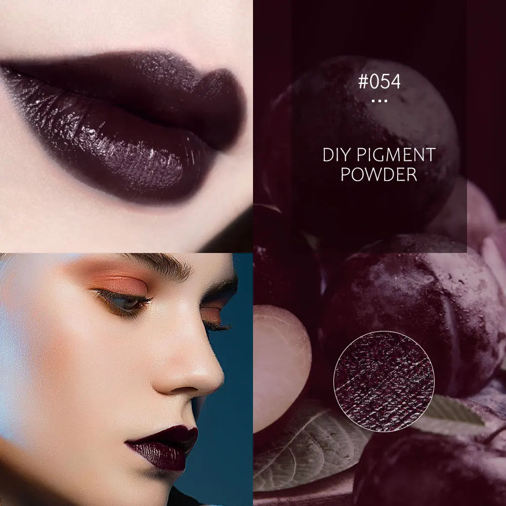 Lápiz labial en polvo de 32 colores, brillo labial de larga duración, pigmento cosmético, material para brillo labial, pigmento para glaseado labial.