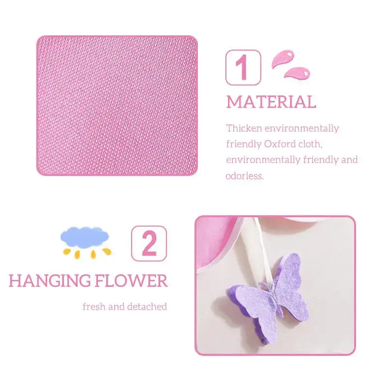 Children's Tent Indoor Outdoor Games Garden Tipi Princess Castle Folding Cubby Toys Tents Enfant Room House Teepee Playhouse - Lootquake