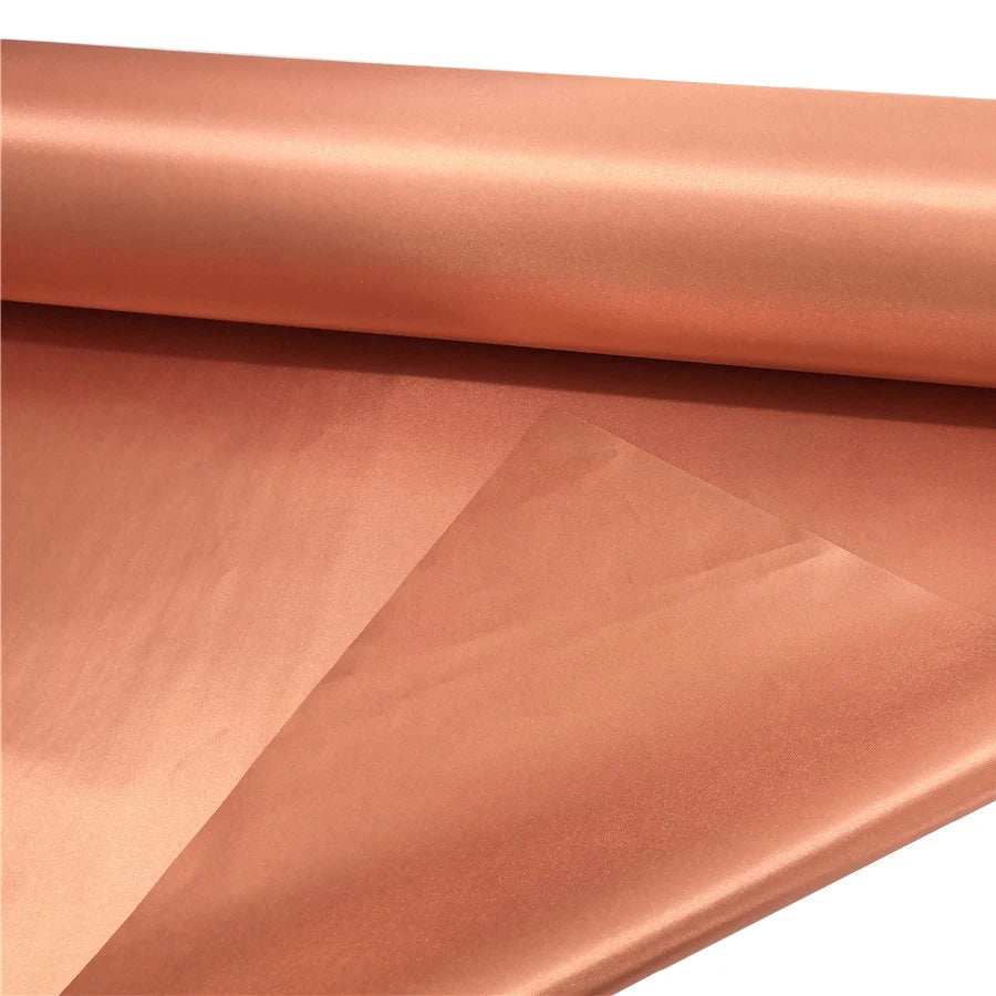 Bloque de blindaje RFID de tela Faraday, papel tapiz conductor de cobre antirradiación WiFi/RF, tela de protección EMF, bricolaje