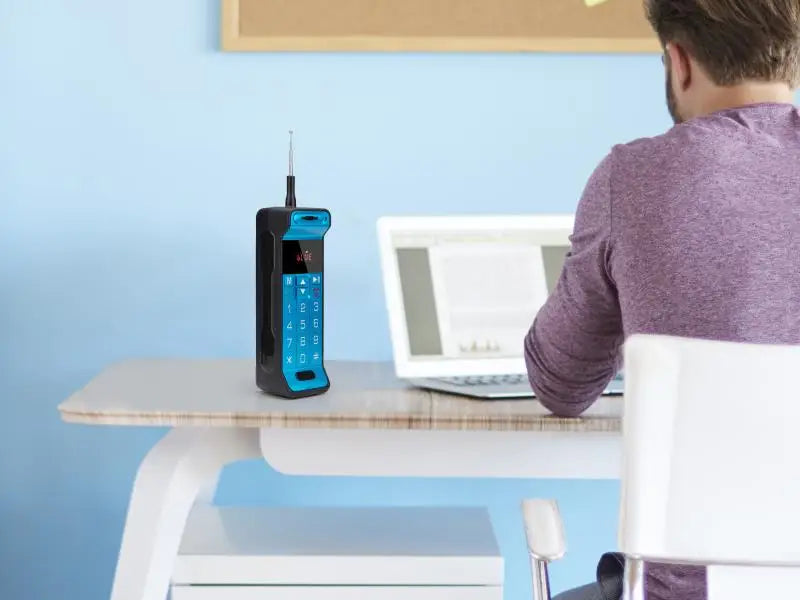 Altavoz Bluetooth con diseño clásico para teléfono móvil, altavoz portátil retro para teléfono celular, altavoz Bluetooth inalámbrico para teléfono celular para exteriores.