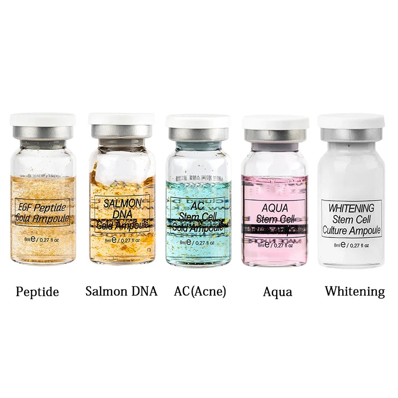 8ml BB Cream Glow Serum Ampoule Essence Facial Niacinamide/Peptide Foundation Moisturizing Hyaluronic Acid Skin Care Beauty