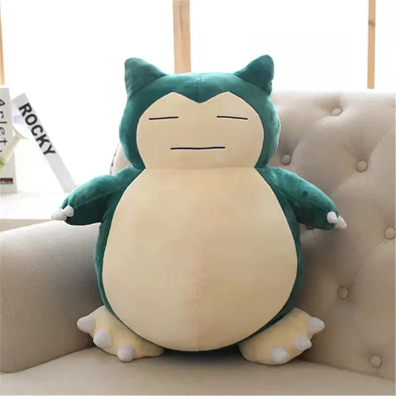 30-60Cm Pokemon Plush Big Size Snorlax Anime Figure High Quality Pet Action Doll Model Plush Stuffed Toy Children Christmas Gift