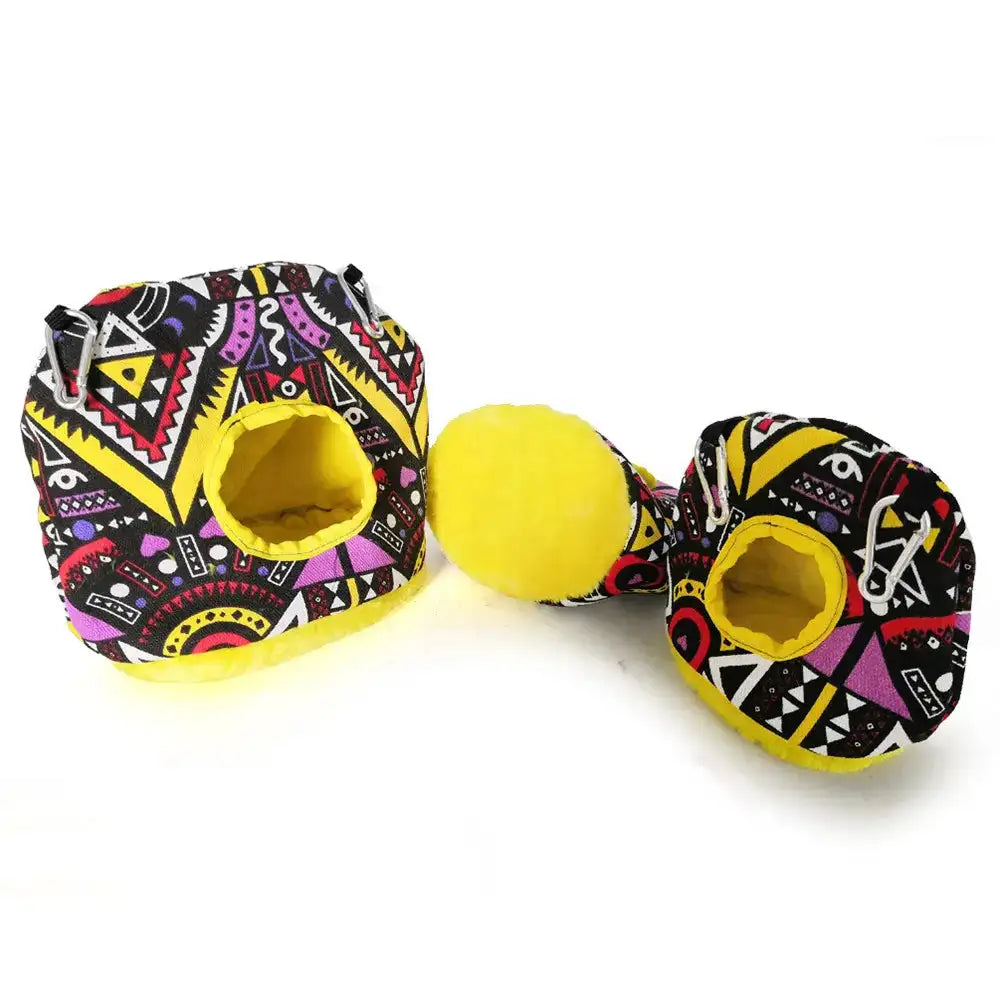 Pet Bird Supplies Round Warm Nest for Birds Parrot Birdhouse Cotton Hammock Bird Cages Parakeet Budgie Hut Tent Bed Hanging Cave - Lootquake