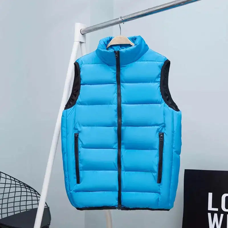 Customized/DIY logo vest personality logo casual men's and women's slim sleeveless top vest autumn and winter clothing - Lootquake