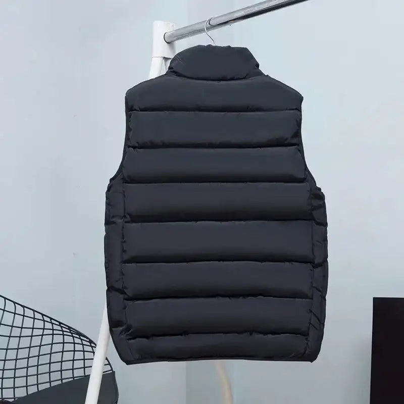 Customized/DIY logo vest personality logo casual men's and women's slim sleeveless top vest autumn and winter clothing - Lootquake