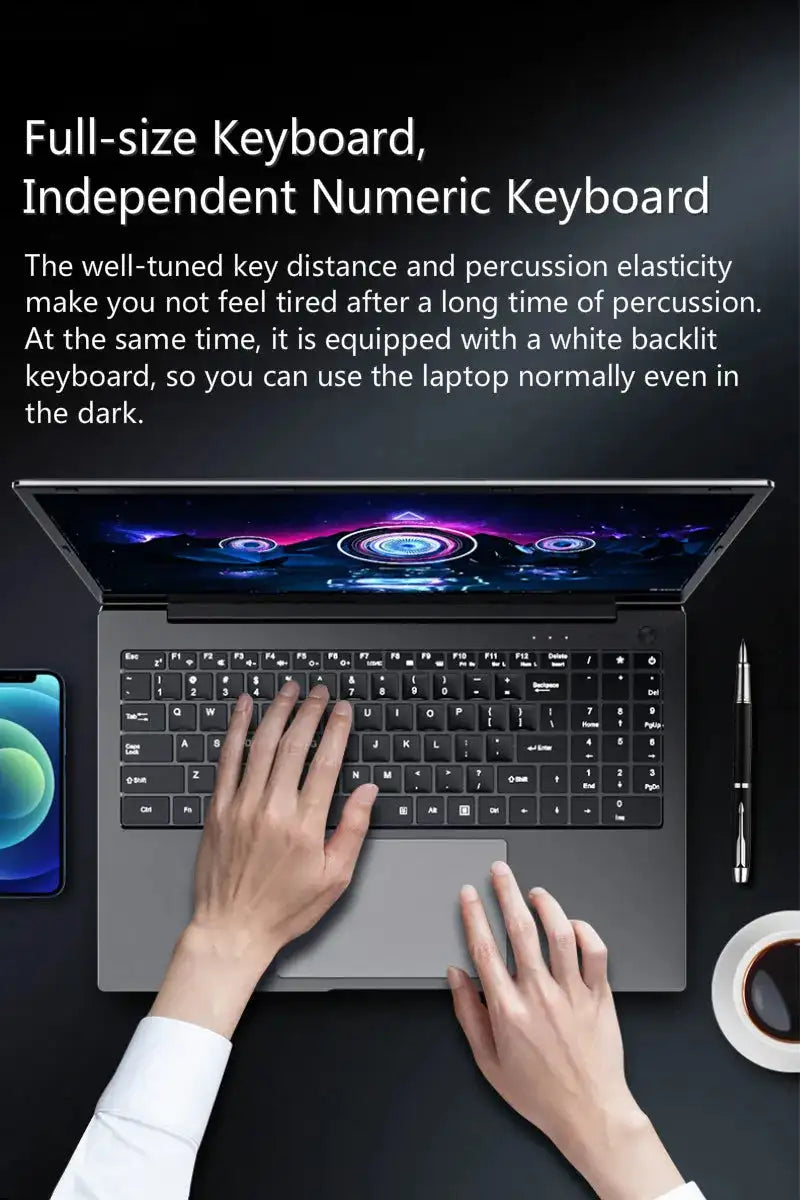 12th Gen i7 i5 15.6 Inch IPS Gaming Laptop i9 10880H i7 1260P NVIDIA MX550 2G NVMe Windows 11/10 Fingerprint Ultrabook Notebook - Lootquake