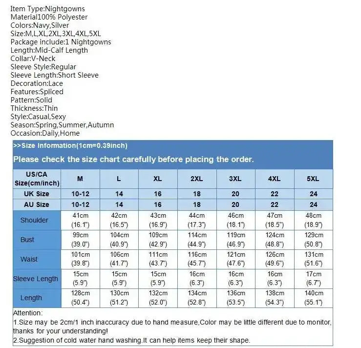 Women Summer Silk Sleepwear Short Sleeve V Neck Homewear Long Dress Nightgowns Sleepwear Sleep Tos Night Dress Underwear - Lootquake