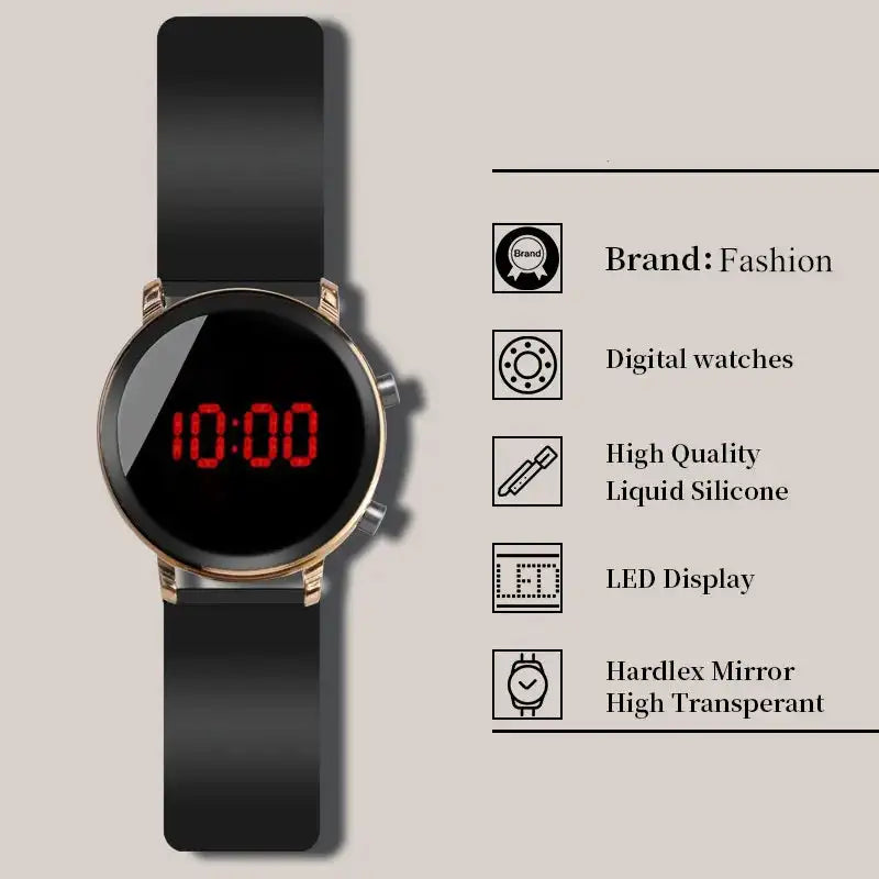 Led Sports Women Watches Men Digital Watches Top Brand Luxury Ladies Digital Watches Watches For Women Men Digital Reloj Hombre - Lootquake