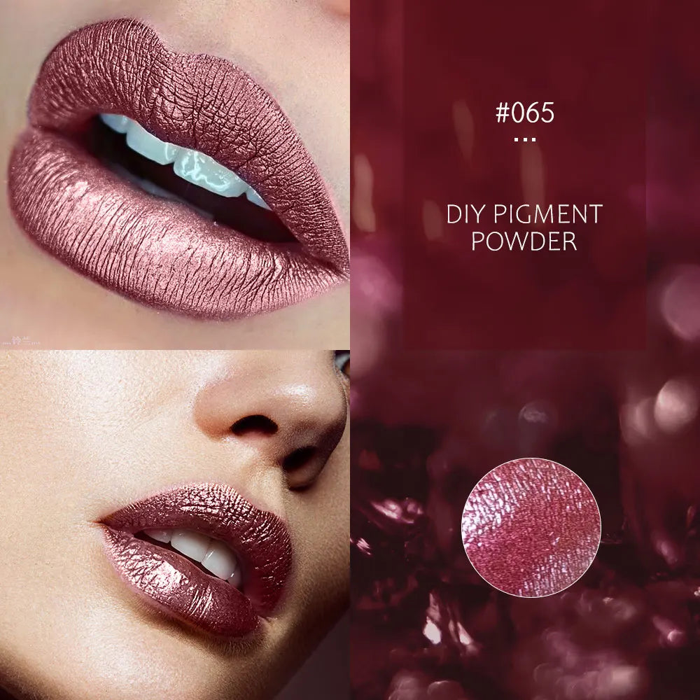Lápiz labial en polvo de 32 colores, brillo labial de larga duración, pigmento cosmético, material para brillo labial, pigmento para glaseado labial.