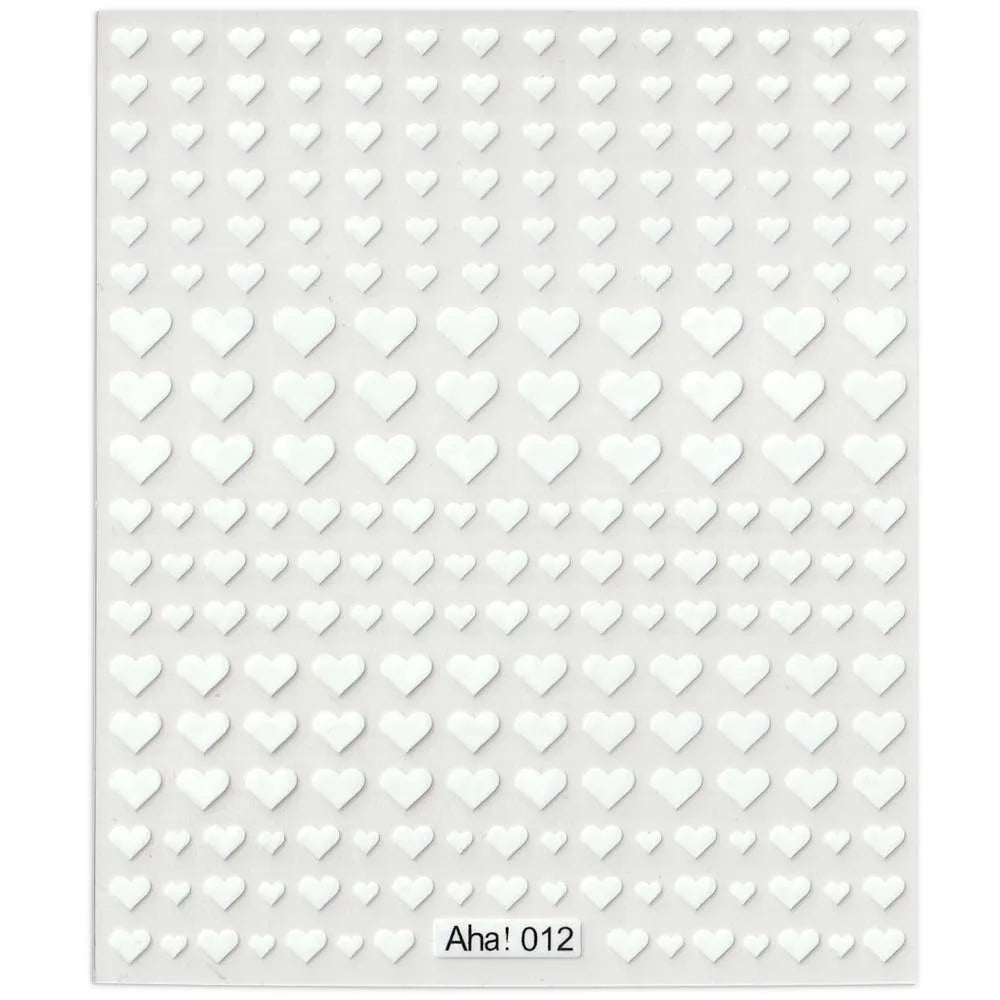 42Model Sticker Nail Decal 3D Adhesive Patch,Smile/Animal/Flower Nail Art Decorations Manicure Sticker Easter Day Design Decal-