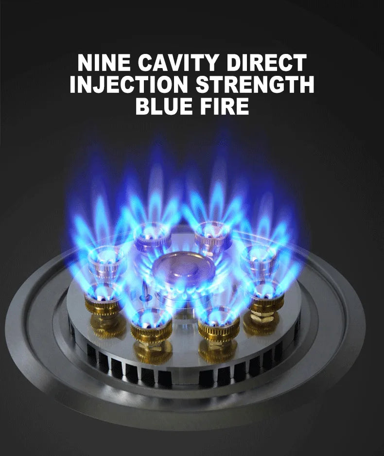 Cuisinière à gaz domestique, plaque de cuisson, brûleur à gaz, cuisinière à gaz intégrée, table de cuisson à gaz de bureau, cuisinière à gaz liquéfié temporisée, table de cuisson à gaz