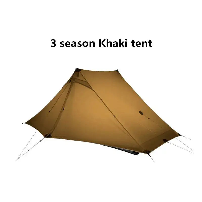3F UL GEAR LanShan 2 pro 2 Person Outdoor Ultralight Camping Tent 3 Season Professional 20D Nylon Both Sides Silicon Tent - Lootquake